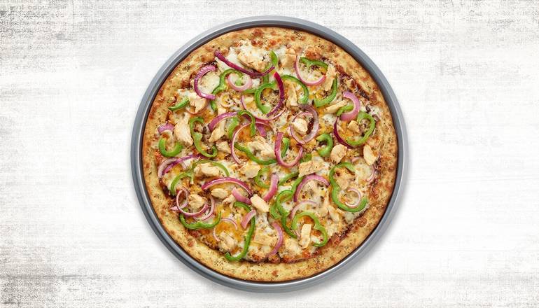Order Homestyle BBQ Chicken Large 14" Specialty Pizza food online from Pasqually Pizza & Wings store, Victoria on bringmethat.com