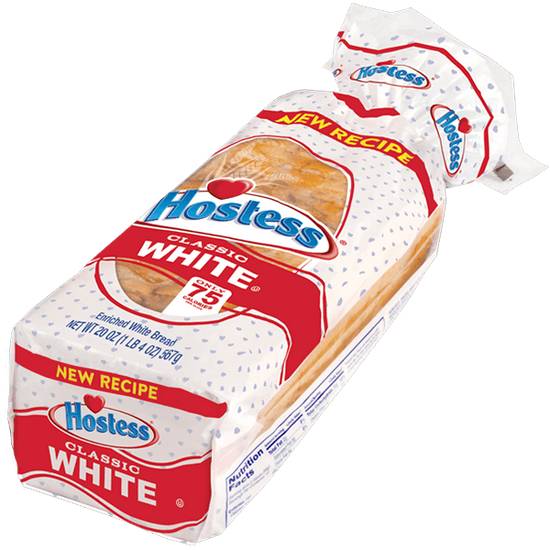Order Hostess White Bread 20oz food online from Casey store, Omaha on bringmethat.com