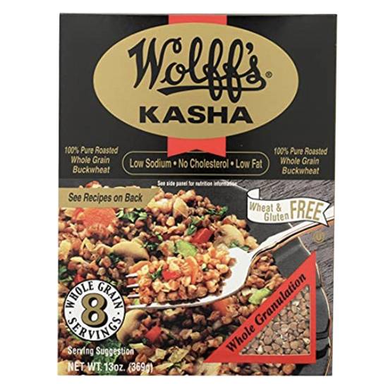 Order Wolff's Coarse Granulation Kasha 13oz food online from Drinks At Your Door by Gopuff store, Newton Highlands on bringmethat.com