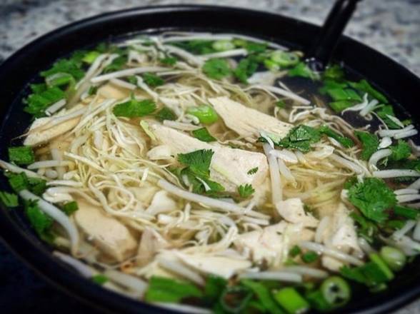 Order Chicken Pho food online from Dalat Restaurant And Bar store, Dallas on bringmethat.com