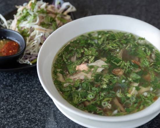 Order Miến Gà Nấm Đông Cô & Gỏi Gà Xé Phay food online from Quan Mii Fountain Valley store, Fountain Valley on bringmethat.com