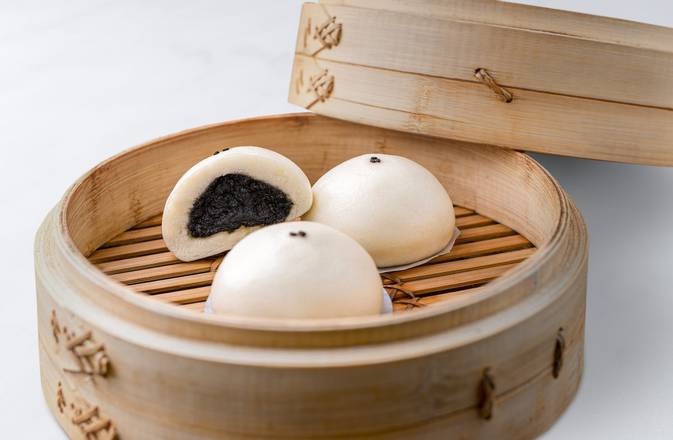 Order (Steam-At-Home) Sesame Buns (5 each) food online from Din Tai Fung store, Seattle on bringmethat.com