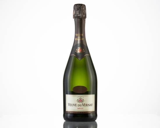 Order Veuve du Vernay Brut, 750mL sparkling wine (11.0% ABV) food online from Sweeney Liquors store, Hollywood on bringmethat.com