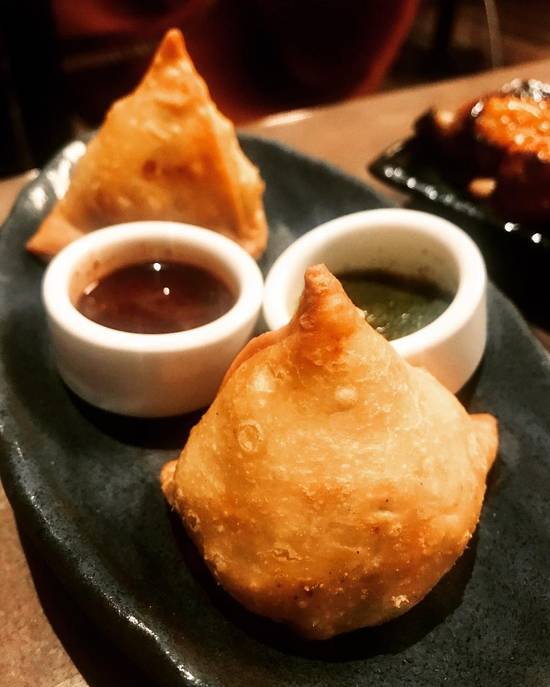 Order Vegetable Samosas (V) food online from Indiya: Flavors of India store, Collingswood on bringmethat.com
