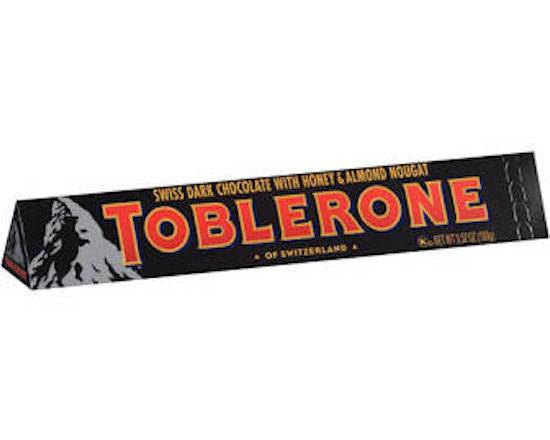 Order Toblerone Swiss Dark Chocolate 3.52oz food online from George's Market store, San Francisco on bringmethat.com
