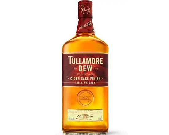 Order Tullamore Dew Cider Cask Irish, 750mL whiskey (40% ABV) food online from Woodbury Wine & Spirits store, ORLANDO on bringmethat.com