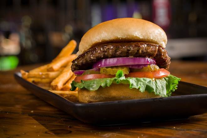 Order The Rock Cheeseburger food online from The Rock Wood Fired Pizza store, Tacoma on bringmethat.com