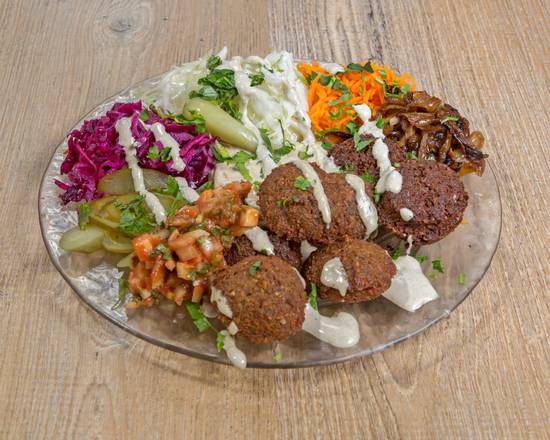 Assiette falafel