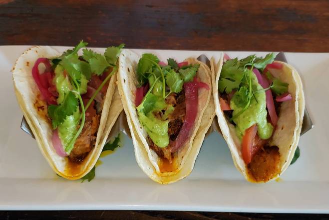 Order Beyong Tacos  (3) Vegan food online from La Posada Restaurant & Buffet store, Somerville on bringmethat.com