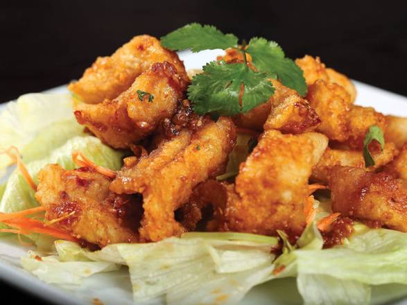 Order Chili Garlic Fish food online from Thai By Sushi On Fire store, Fountain Valley on bringmethat.com