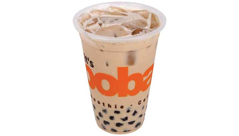 Order Okinawa Milk Tea Smoothie food online from Boba Time store, Los Angeles on bringmethat.com