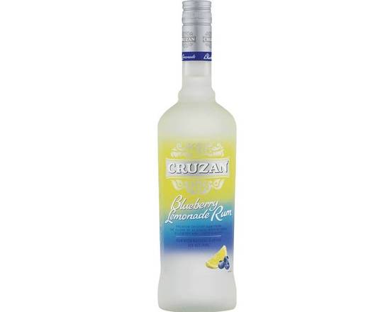 Order Cruzan Blueberry Lemonade, 750mL rum (21.0% ABV) food online from Woodbury Wine & Spirits store, ORLANDO on bringmethat.com