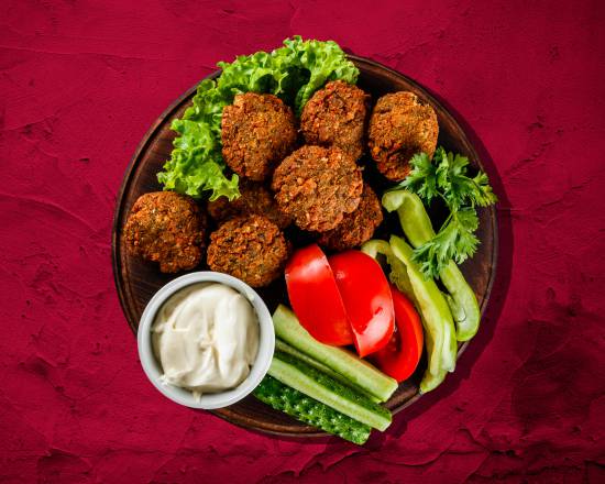 Order Falafel Plate Forever food online from Wraps & Apps store, Boston on bringmethat.com