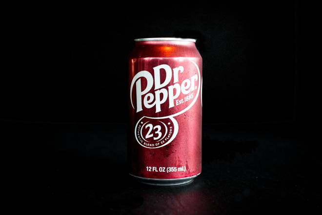 Order Can Dr. Pepper food online from Velvet Taco store, San Antonio on bringmethat.com