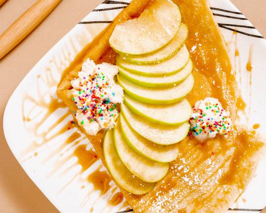 Order Apple Cinnamon iCrepe food online from Icream Yogurt & Crepes store, Falls Church on bringmethat.com