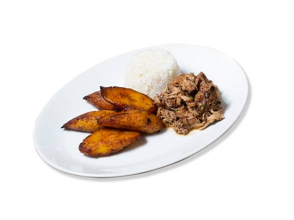 Order (Combo 8) Pork Carnitas w/2 sides food online from La Brasa Grill store, Sunrise on bringmethat.com