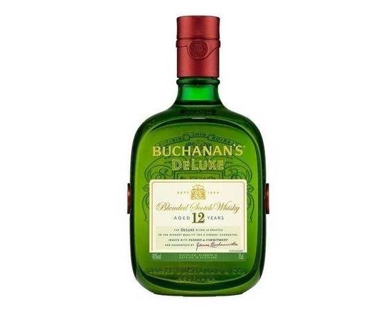 Order Buchanan's - 12 Year Deluxe - Blended Scotch food online from Santa Monica Liquor store, Santa Monica on bringmethat.com