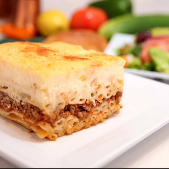 Order Pastítsio food online from Zorba Café store, Washington on bringmethat.com