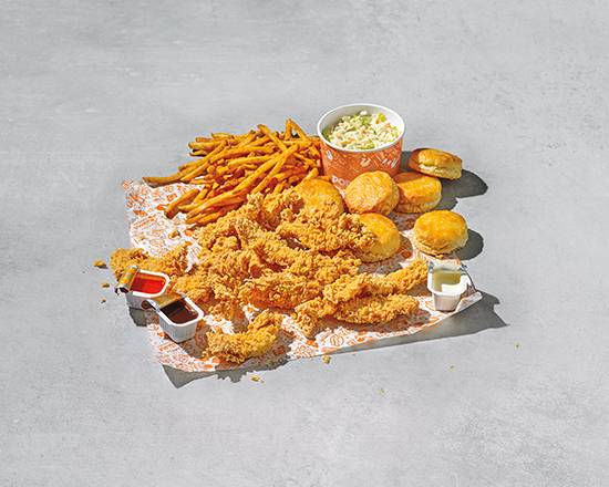 Order 12Pc Handcrafted Tenders Family Meal food online from Popeyes store, Louisville on bringmethat.com