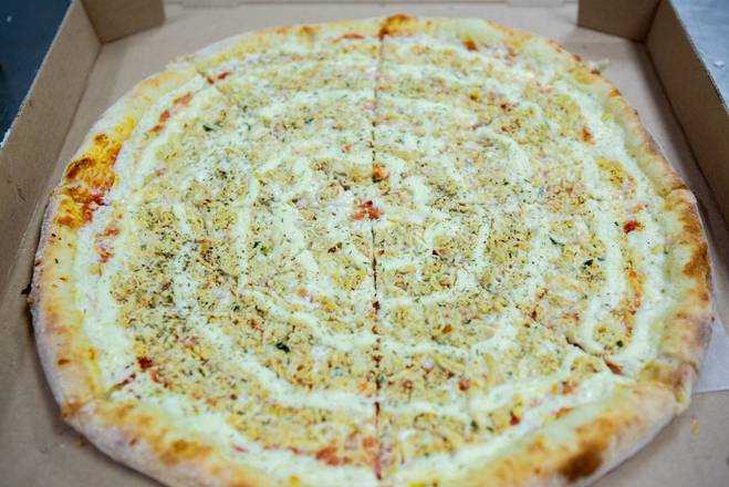 Order 18" CHICKEN CATUPIRY (BRAZILIAN PIZZA) food online from Amore Pizzeria store, Clearwater on bringmethat.com