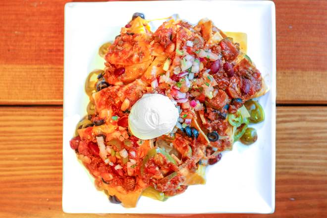 Order Loaded Nachos food online from Tommy Tavern + Tap store, Parsippany on bringmethat.com