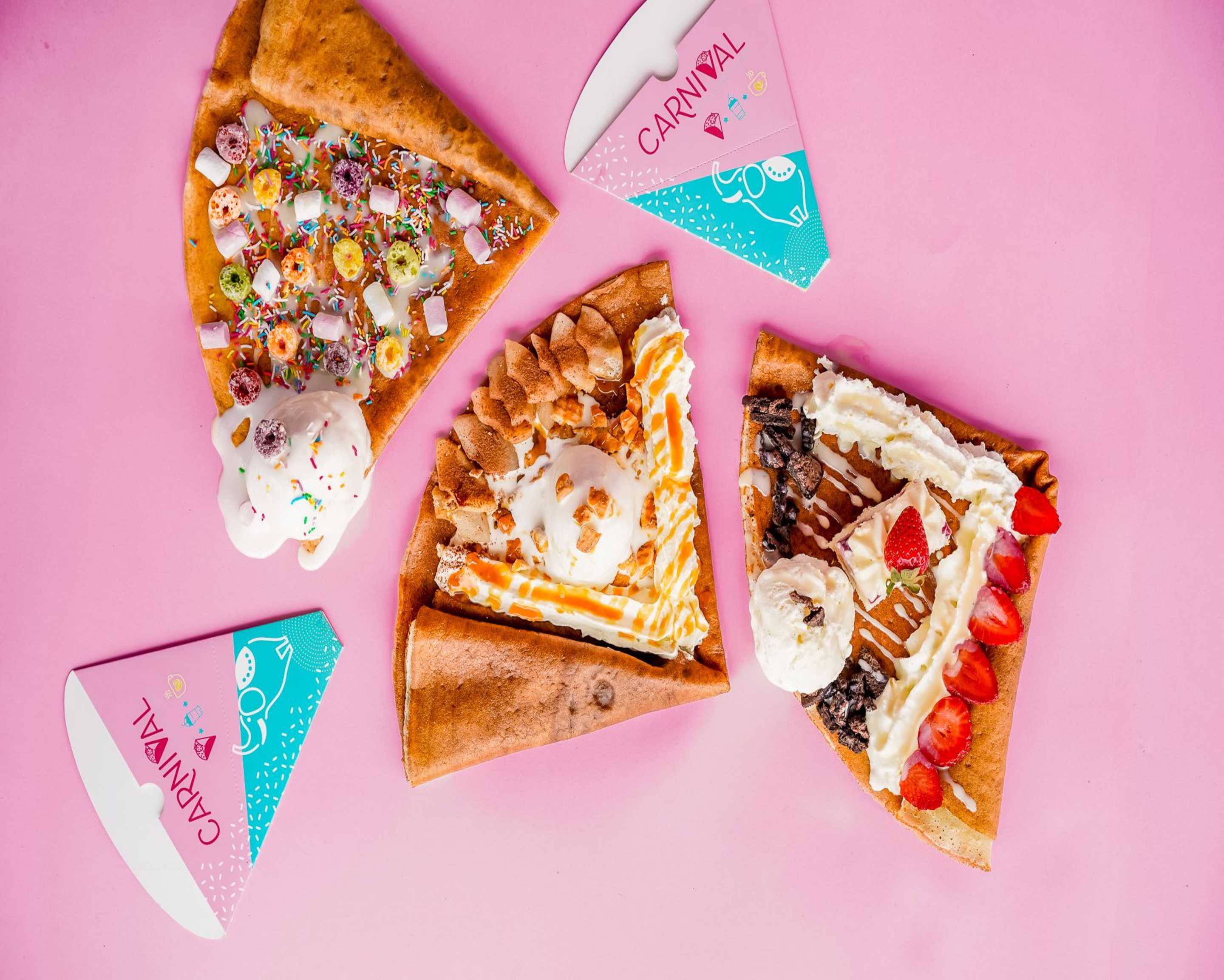 Carnival Crepes, Shakes and Caffeine Restaurant Menu Takeout in