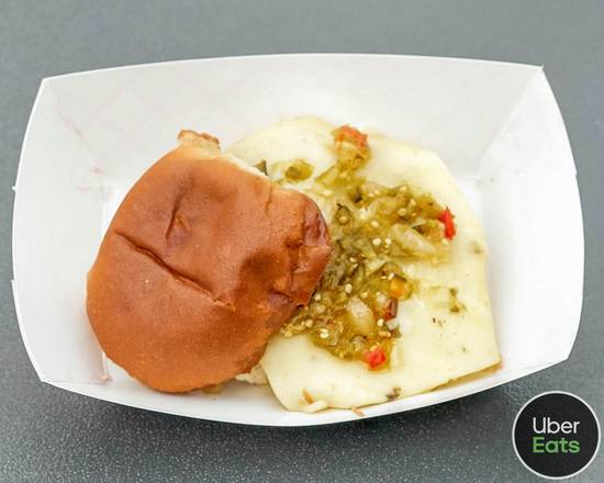 Order TWO PACK Mojo Slider food online from Hangry Omar Slider Shack store, Covington on bringmethat.com