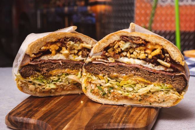 Order Beef Burger food online from Mayamero Street Food store, North Miami Beach on bringmethat.com