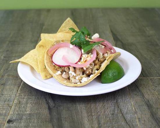 Order Rotisserie Chicken Taco food online from Benny's Tacos & Chicken Rotisserie - Culver City store, Los Angeles on bringmethat.com