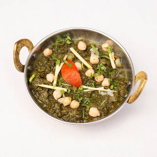 Order Vegan Chana Saag  food online from House Of Masala store, Los Angeles on bringmethat.com