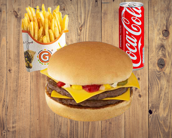 Menu Double Cheese