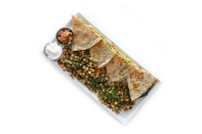 Order Breakfast Quesadilla food online from Blu Jam Café store, Tarzana on bringmethat.com