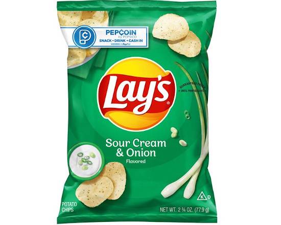 Order Lays Sour Cream and Onion 7oz food online from Fresko Market store, Miami on bringmethat.com