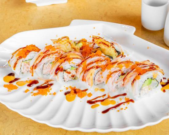 Order Shaggy Roll food online from Sake Cafe Of Elmwood store, New Orleans on bringmethat.com