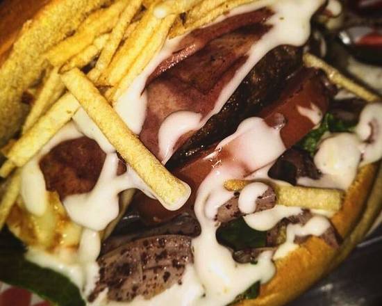 Order The Sifrina Burger(( HALAL))(La Sifrina Hamburguesa) food online from Shik store, Miami on bringmethat.com
