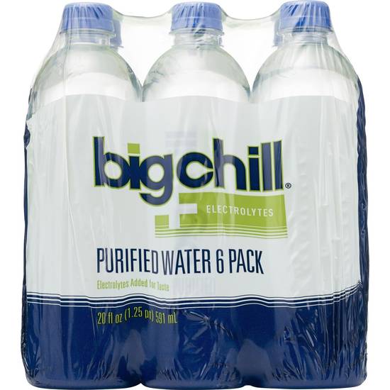 Order Big Chill Gold Emblem Purified Water, 20 OZ, 6 Pack food online from Cvs store, WAKEFIELD on bringmethat.com