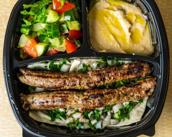 Order Kafta Kabab Platter food online from Kabab2Go store, Charlotte on bringmethat.com