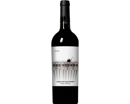 Order The Critic Cabernet Sauvignon - 750ml 13.5% ABV food online from Princess Liquors store, Port Saint Lucie on bringmethat.com