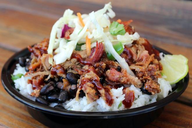 Order #11 BBQ Brisket Bowl food online from R Taco store, Minneapolis on bringmethat.com