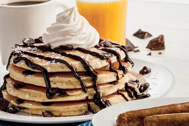 Order Double Chocolate Hotcakes food online from Bob Evans - Jacksonville #420 store, Jacksonville on bringmethat.com