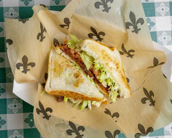 Order BLT on Texas Toast food online from Parasol Bar &amp; Restaurant store, New Orleans on bringmethat.com