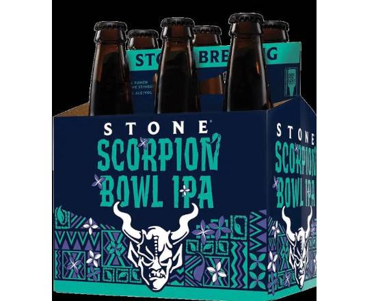 Order Stone Scorpion Bowl IPA 6pk-12oz btls (7.5% ABV) food online from Silver Liquor Market store, Los Angeles on bringmethat.com