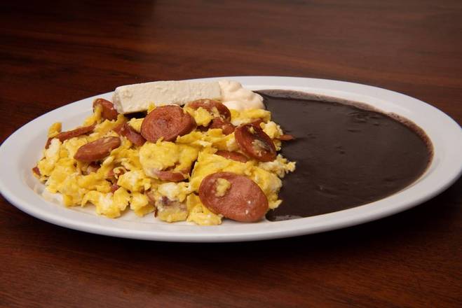 Order Huevos con Salchicha food online from El Tipico Quetzal Cafeteria store, West Palm Beach on bringmethat.com
