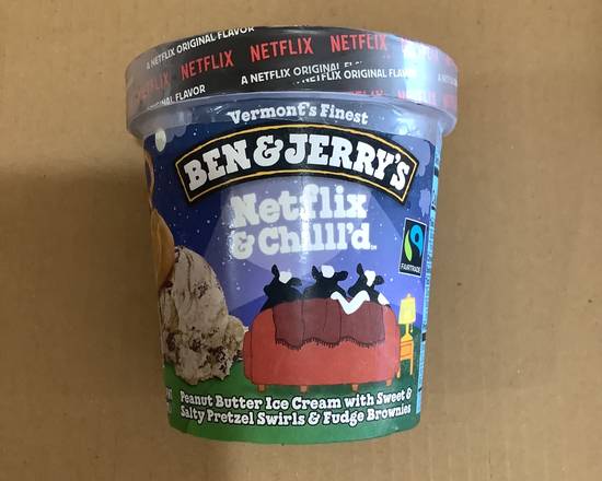 Order Ben & Jerry Ice cream Netflix &child food online from Philly Grill store, San Diego on bringmethat.com