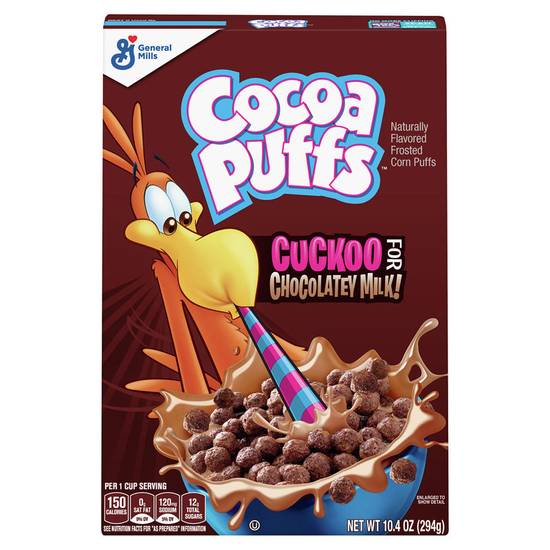Order General Mills Cocoa Puffs Cereal 10.4oz food online from Everyday Needs by Gopuff store, Baton Rouge on bringmethat.com