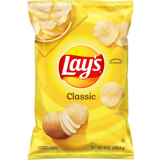 Order Lay's Classic 8oz food online from Wawa store, Downingtown on bringmethat.com