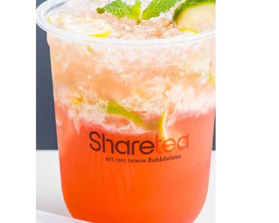 Order Strawberry Mo-jito food online from Sharetea store, Oklahoma City on bringmethat.com