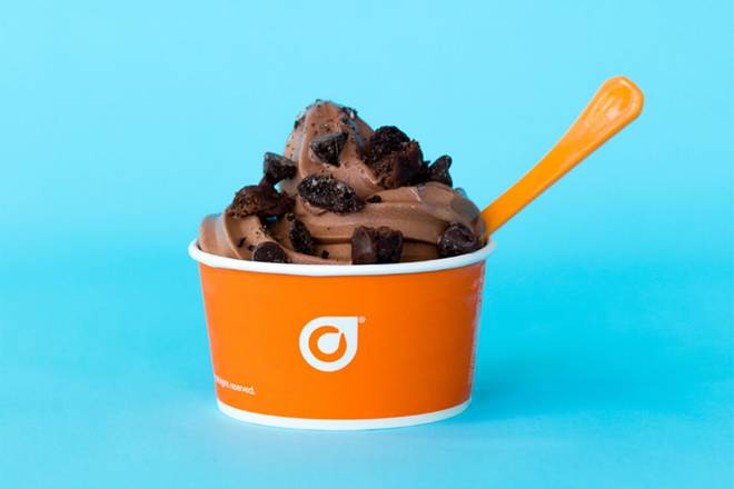 Order Cookies & Cream (Gelato) food online from Orange Leaf store, Urbandale on bringmethat.com