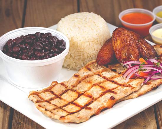 Order 6. ½ Lb. Grilled Pork food online from La Granja store, North Miami Beach on bringmethat.com
