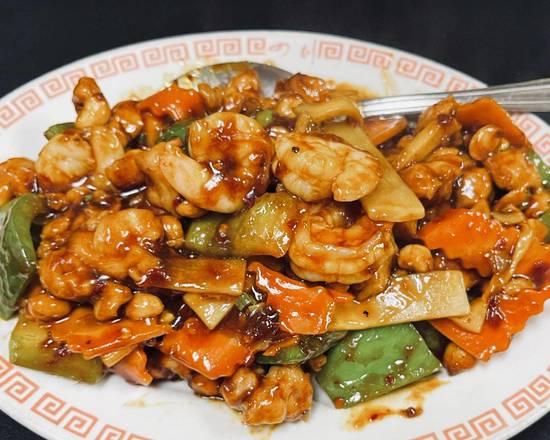 Order Chicken and Shrimp Szechuan Style food online from Szechuan Restaurant Cityview store, Fort Worth on bringmethat.com